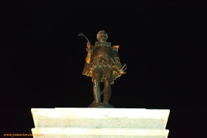 Estatua de Cervantes.