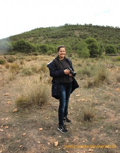 Ana Rubio en Sierra Espuña, Murcia.