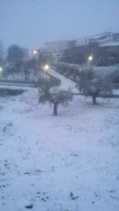 Tahal nevada, Almería enero 2017. Sierra de Los Filabres.