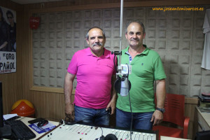 Juan Antonio Vidaña y Antonio Gómez en BRISA RADIO.