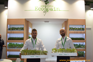 Semillero Ecospain en la feria InfoAgro Exhibition 2017.
