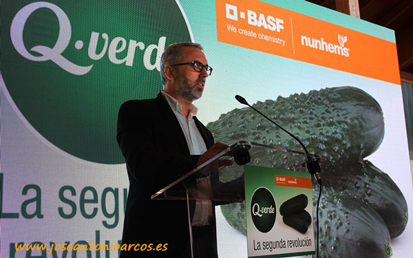 Artur Dias, Crop Sales Manager de Pepino de BASF Agro España. /joseantonioarcos.es