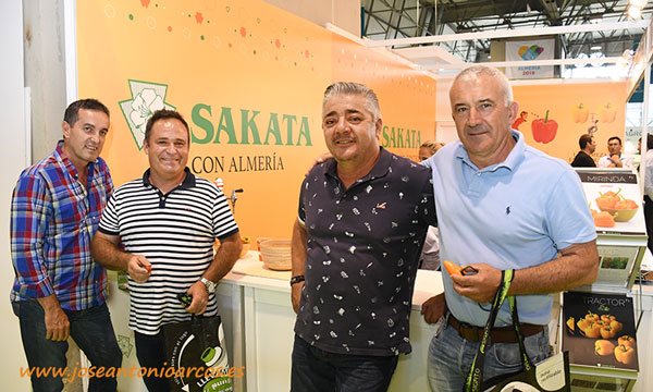 Sakata y los hermanos Torres en Infoagro Exhibition - joseantonioarcos.es