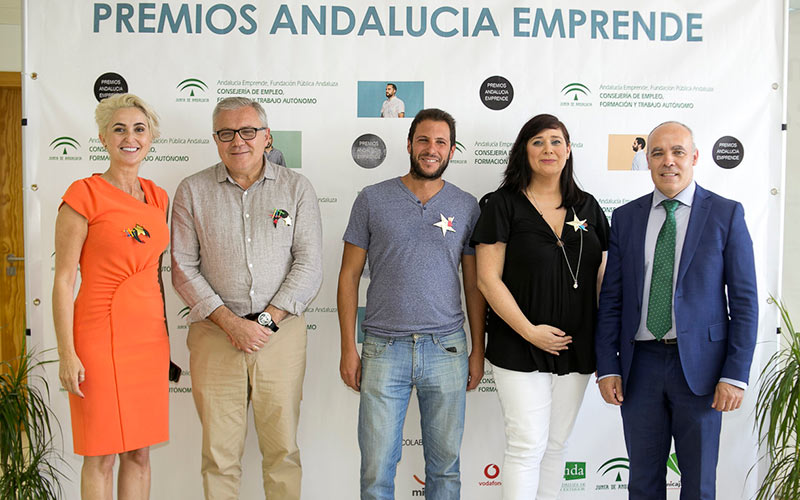 Premios Andalucía Emprende. CCL Fruit y Vegetales y AGrowingData. /joseantonioarcos.es