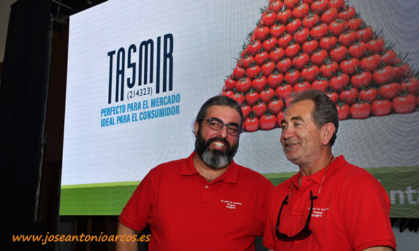 Rafael Salinas, tomate Tasmir de Syngenta.