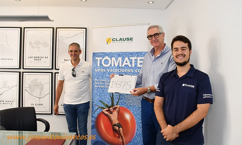 Sorteo segundo viaje de los tomates de Clause-joseantonioarcos.es