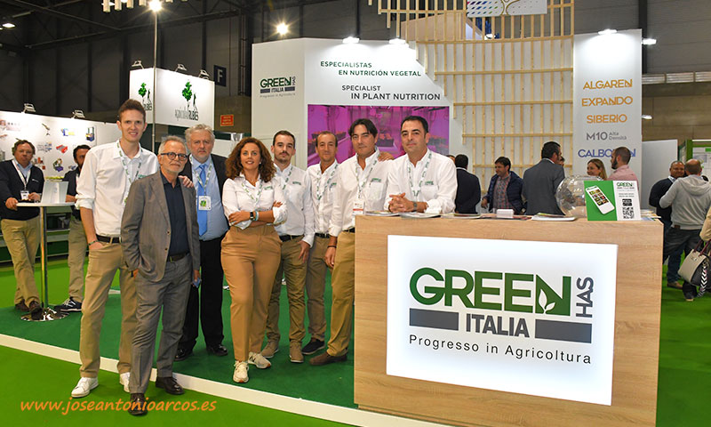 Expositor de Green Has Italia en Fruit Attraction 2019. /joseantonioarcos.es