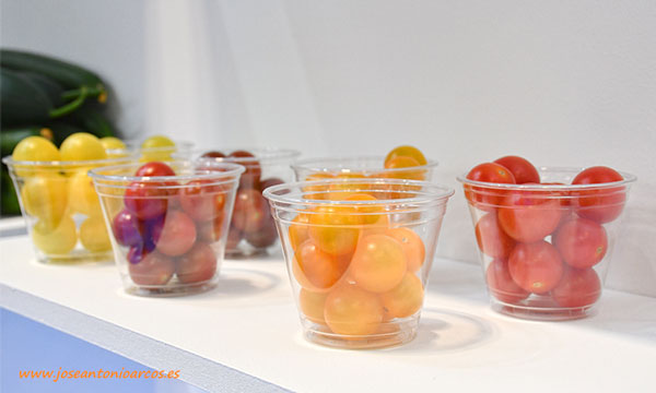 Tomate cherry de Axia Seeds en Fruit Attraction 2019. /joseantonioarcos.es