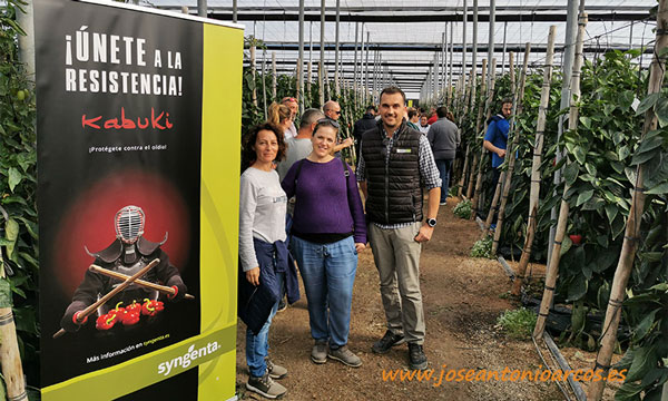 Productores de pimiento california rojo en jornadas de pimiento Syngenta-joseantonioarcos.es