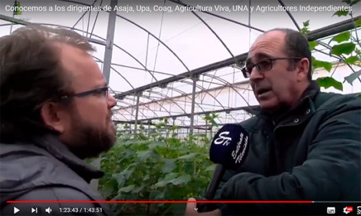 Entrevista a Jesús Fuentes, de UNA, Unión de Uniones en Almería. /joseantonioarcos.es