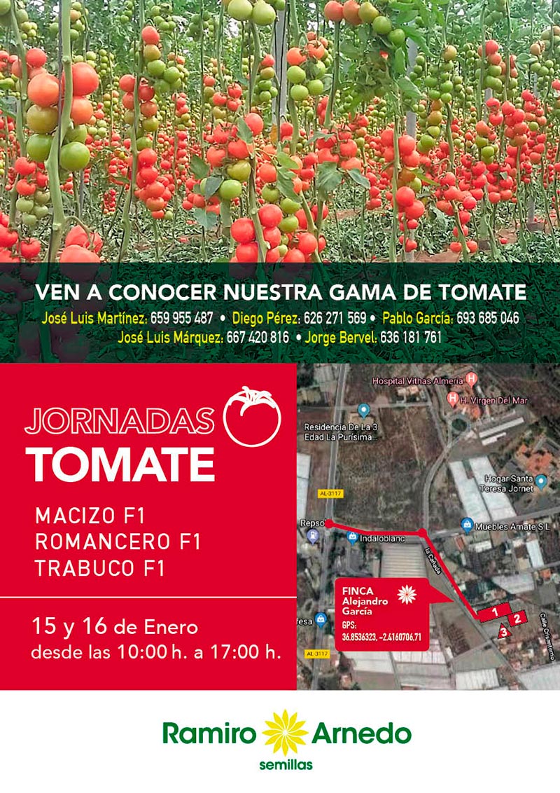 Jornadas de tomate Macizo, Romancero y Trabuco de Ramiro Arnedo-joseantonioarcos.es