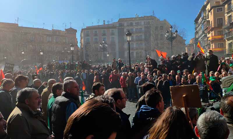 5.000 agricultores protestan en Toledo contra los bajos precios. /joseantonioarcos.es