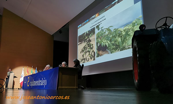 Federico López describió las condiciones edafoclimáticas del suroeste ibérico para la producción de nuez. /joseantonioarcos.es