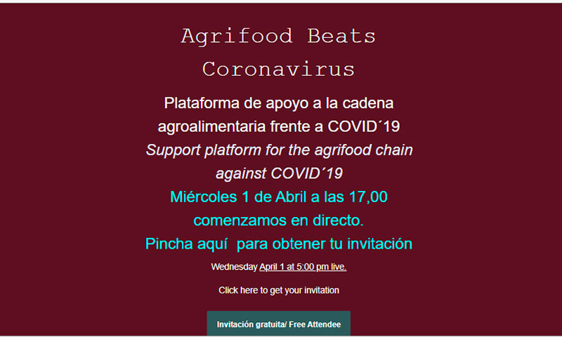 Agrifood beats Coronavirus-joseantonioarcos.es