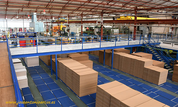 Fábrica de envases de cartón. AFCO. /joseantonioarcos.es