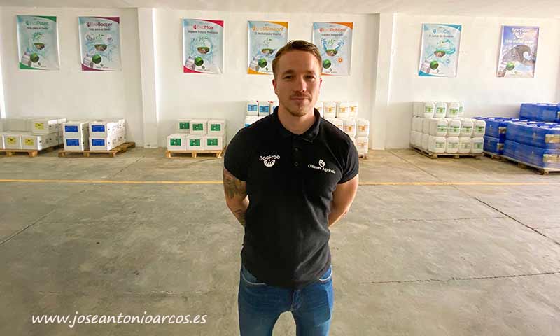 Alejandro Romera Carmona, gerente de Oltimer Agrícola. /joseantonioarcos.es