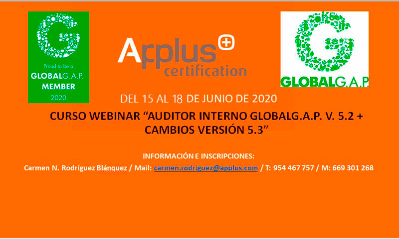 Curso webinar Auditor Interno de GLOBALG.A.P-joseantonioarcos.es