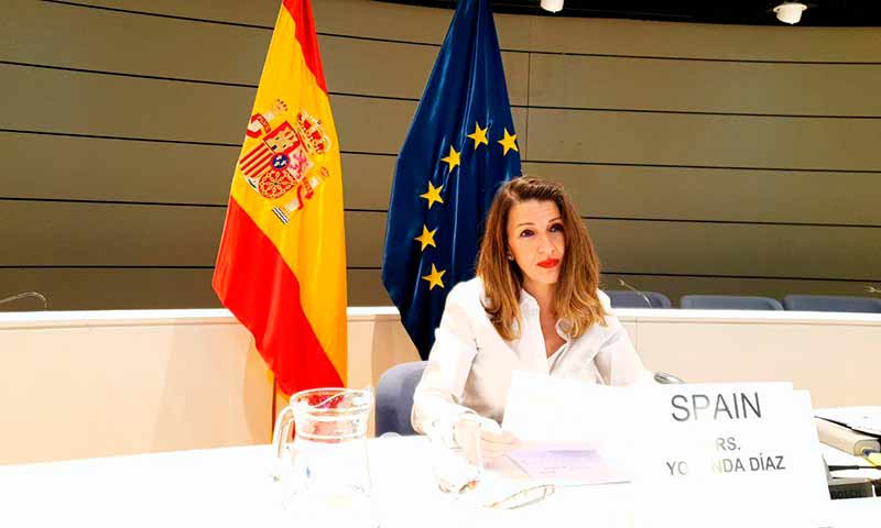 Yolanda Díaz, ministra de Trabajo, Migraciones y Seguridad Social. /joseantonioarcos.es