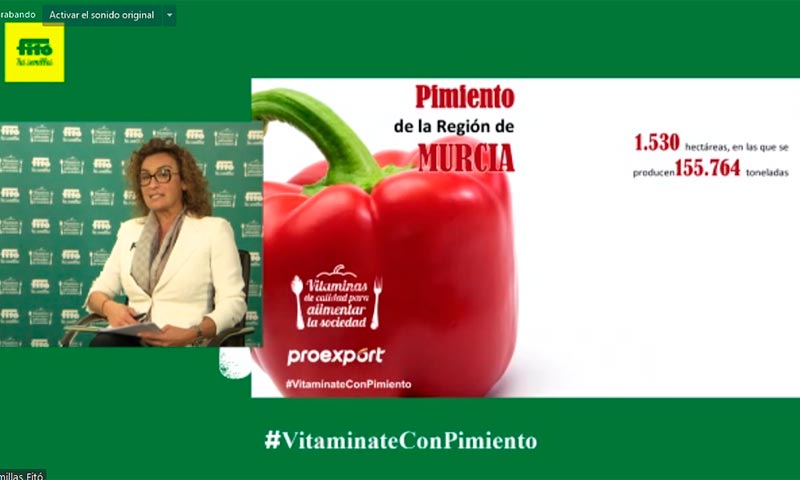 Eva Pérez, presidenta de la sectorial de pimiento de Proexport. /joseantonioarcos.es