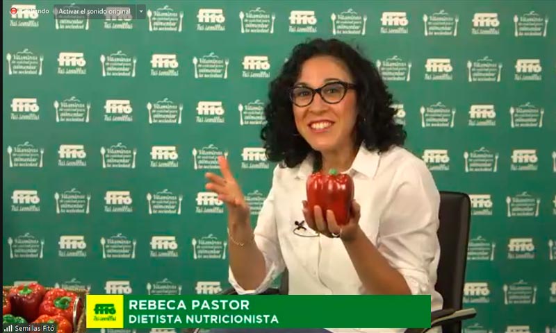 Rebeca Pastor, nutricionista murciana.